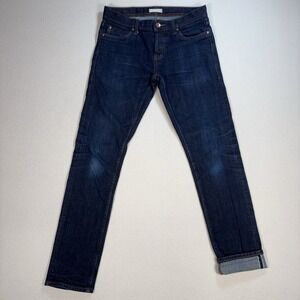 The‎ Unbranded Brand 11oz Stretch Selvedge Jeans Men's 31x30 Indigo Tight Fit